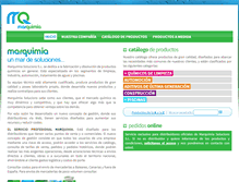 Tablet Screenshot of marquimia.com
